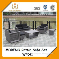WF-041 Modern Outdoor furniture PE Rattan garden Sofa Set